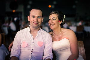 Mariage - Reportage - Soirée - Portrait des mariés