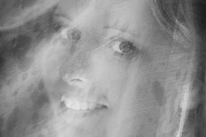 Mariage - Portrait - La mariée derrière son voile