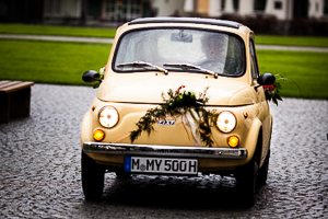Mariage - Groupe - Le marié et ses témoins